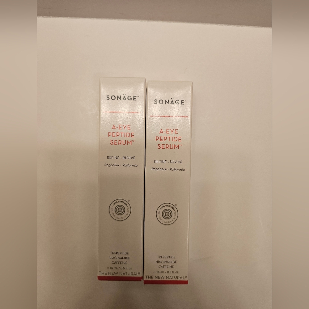 Sonage A-Eye Peptide‎ Serum Lot Of 2